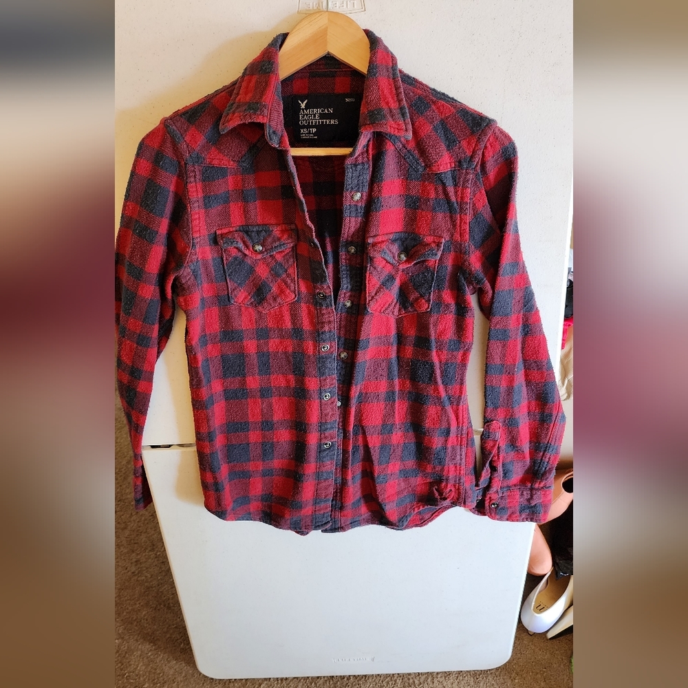 Flannel long sleeve American Eagel